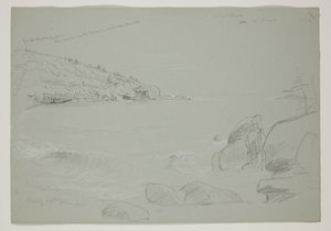 Sand Beach, Mount Desert, 1844